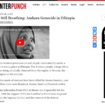 We’re Still Breathing: Amhara Genocide in Ethiopia
